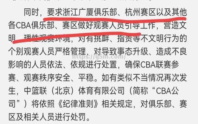 CBA球员因球场行为遭遇罚款处罚